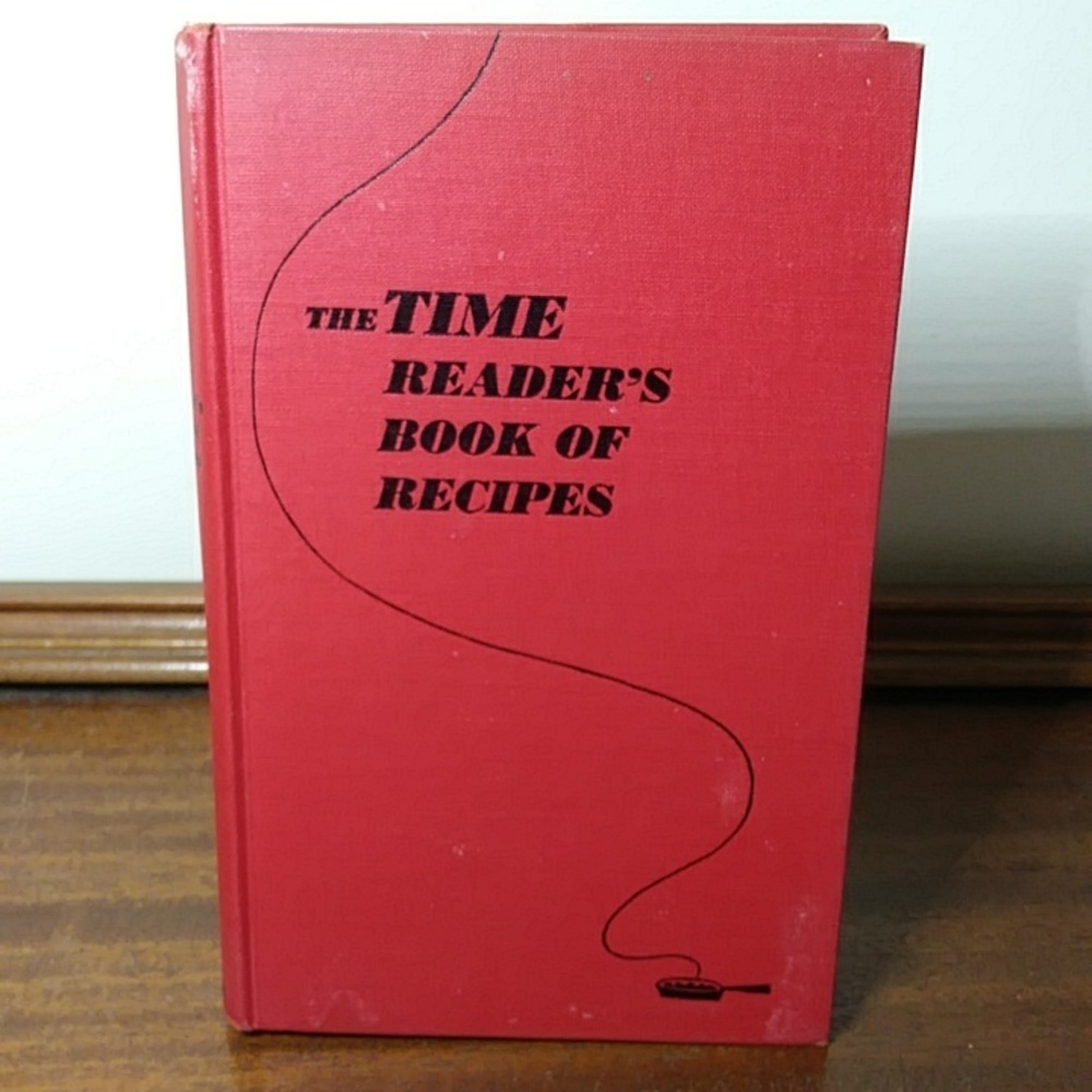 1949 The Time Reader's Book of Recipes Vintage Cookbook